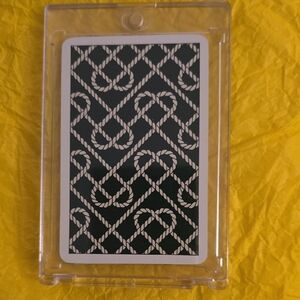 HERMES Special deck Five of Spades! Certificate of Authenticity! Protective Case